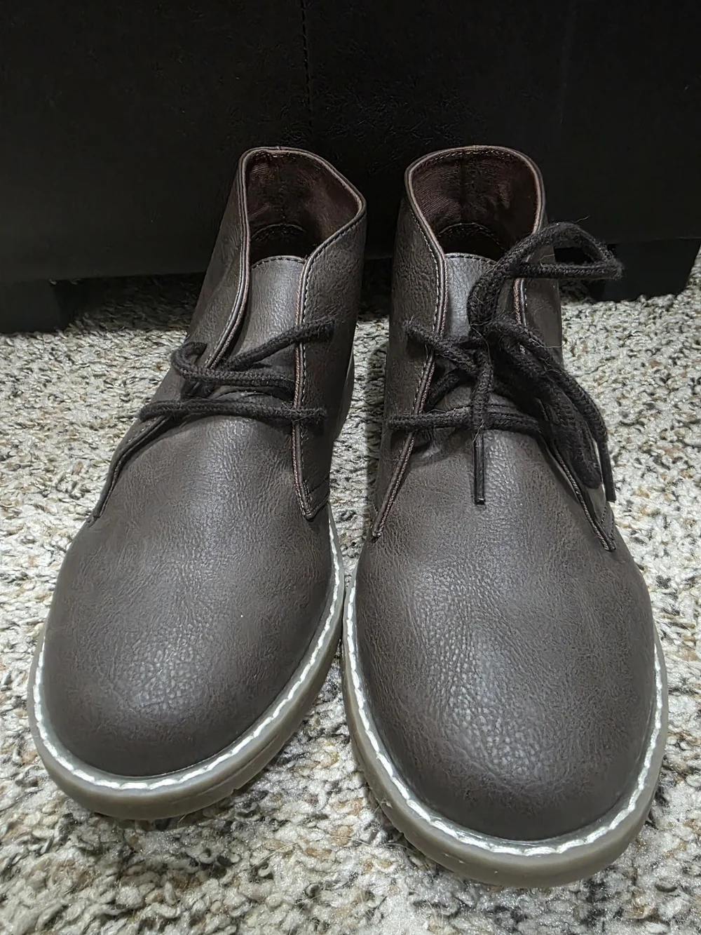 The Children's Place Brown Lace-Up Kids Ankle Boots